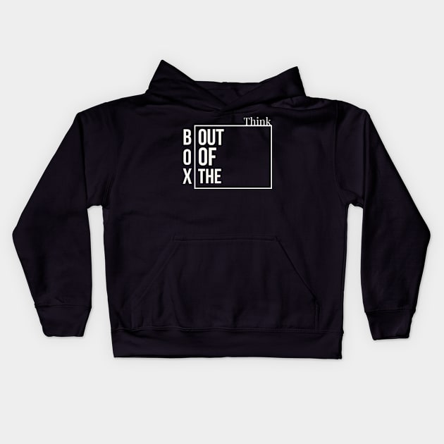 Out of the Box Ideas Kids Hoodie by Unknown 